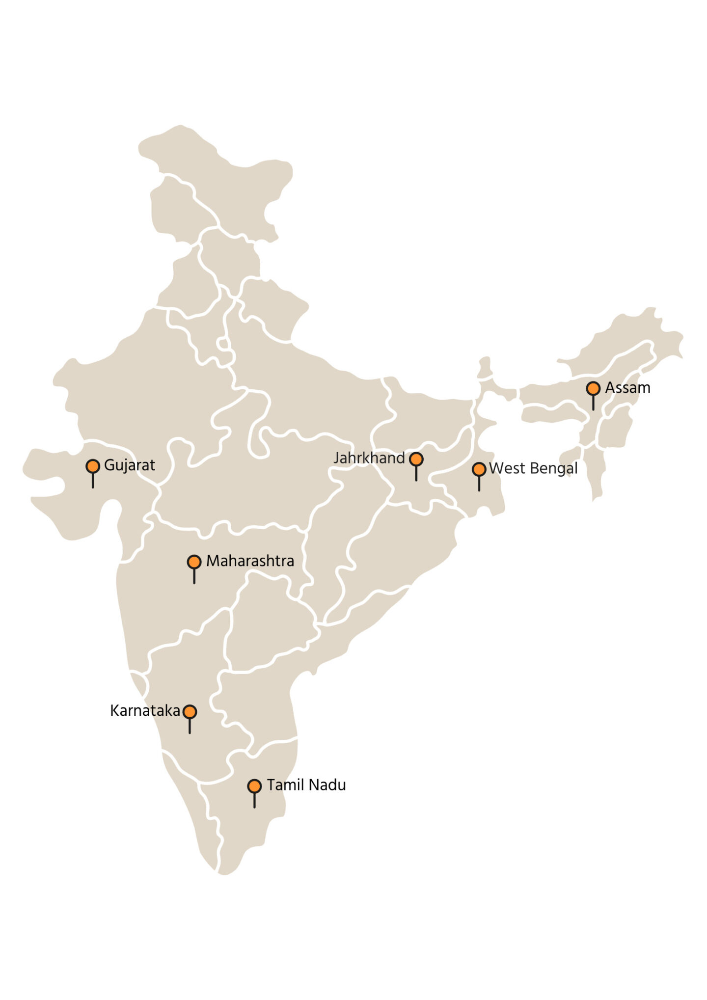 kaart FCMG India
